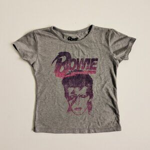 David Bowie Girls Tee 4T PLAY condition